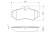 Brake Pad Set, disc brake BP273 Bosch, Thumbnail 8