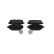 Brake pad set, disc brake BP2736 Bosch