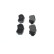 Brake pad set, disc brake BP2739 Bosch, Thumbnail 2