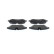 Brake pad set, disc brake BP2739 Bosch, Thumbnail 3