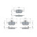 Brake pad set, disc brake BP2740 Bosch, Thumbnail 5