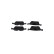 Brake pad set, disc brake BP2747 Bosch, Thumbnail 3