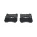 Brake pad set, disc brake BP2750 Bosch