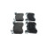 Brake pad set, disc brake BP2750 Bosch, Thumbnail 2