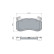 Brake pad set, disc brake BP2750 Bosch, Thumbnail 5