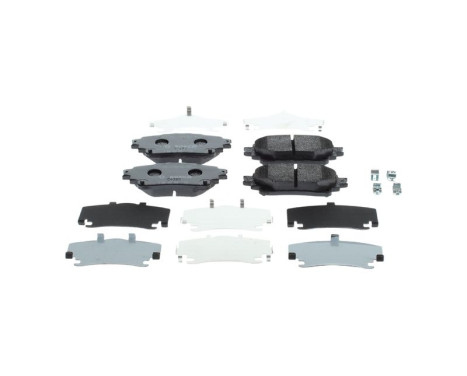 Brake pad set, disc brake BP2754 Bosch
