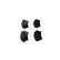 Brake pad set, disc brake BP2759 Bosch, Thumbnail 4