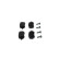 Brake pad set, disc brake BP2760 Bosch, Thumbnail 4