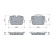 Brake pad set, disc brake BP2767 Bosch, Thumbnail 5