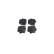Brake pad set, disc brake BP2768 Bosch, Thumbnail 4