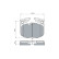 Brake pad set, disc brake BP2771 Bosch, Thumbnail 5