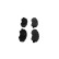 Brake pad set, disc brake BP2779 Bosch, Thumbnail 2