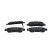 Brake pad set, disc brake BP2781 Bosch