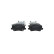 Brake pad set, disc brake BP2789 Bosch, Thumbnail 3