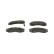 Brake Pad Set, disc brake BP279 Bosch, Thumbnail 4