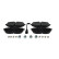 Brake pad set, disc brake BP2792 Bosch