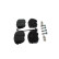 Brake pad set, disc brake BP2792 Bosch, Thumbnail 4