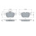 Brake pad set, disc brake BP2793 Bosch, Thumbnail 5
