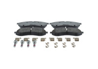 Brake pad set, disc brake BP2817 Bosch