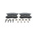 Brake pad set, disc brake BP2817 Bosch