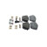 Brake pad set, disc brake BP2818 Bosch, Thumbnail 4