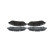 Brake pad set, disc brake BP2819 Bosch, Thumbnail 3