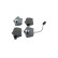 Brake pad set, disc brake BP2820 Bosch, Thumbnail 2
