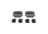 Brake pad set, disc brake BP2821 Bosch