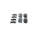 Brake pad set, disc brake BP2821 Bosch, Thumbnail 4