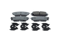 Brake pad set, disc brake BP2823 Bosch