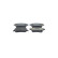 Brake pad set, disc brake BP2825 Bosch