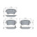 Brake pad set, disc brake BP2825 Bosch, Thumbnail 5