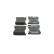 Brake pad set, disc brake BP2826 Bosch, Thumbnail 2