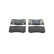 Brake pad set, disc brake BP2826 Bosch, Thumbnail 3