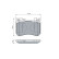 Brake pad set, disc brake BP2826 Bosch, Thumbnail 5
