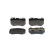 Brake pad set, disc brake BP2829 Bosch, Thumbnail 2