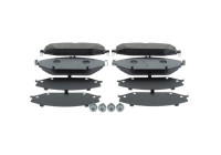 Brake pad set, disc brake BP2831 Bosch