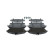 Brake pad set, disc brake BP2831 Bosch, Thumbnail 3