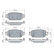 Brake pad set, disc brake BP2836 Bosch, Thumbnail 5