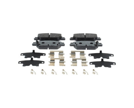 Brake pad set, disc brake BP2838 Bosch