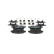 Brake pad set, disc brake BP2838 Bosch, Thumbnail 3