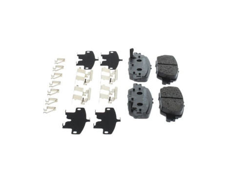 Brake pad set, disc brake BP2838 Bosch, Image 4