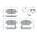 Brake pad set, disc brake BP2838 Bosch, Thumbnail 5