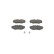 Brake Pad Set, disc brake BP284 Bosch