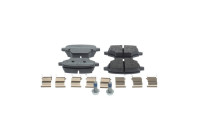 Brake pad set, disc brake BP2842 Bosch
