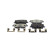 Brake pad set, disc brake BP2843 Bosch, Thumbnail 2