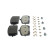 Brake pad set, disc brake BP2845 Bosch, Thumbnail 2