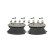 Brake pad set, disc brake BP2845 Bosch, Thumbnail 3