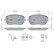 Brake pad set, disc brake BP2845 Bosch, Thumbnail 5