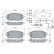 Brake pad set, disc brake BP2847 Bosch, Thumbnail 5